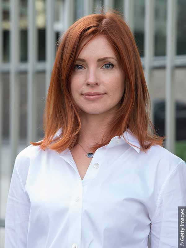 медно-красное окрашивание