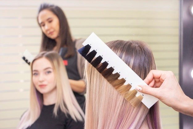 Подбор цвета волос